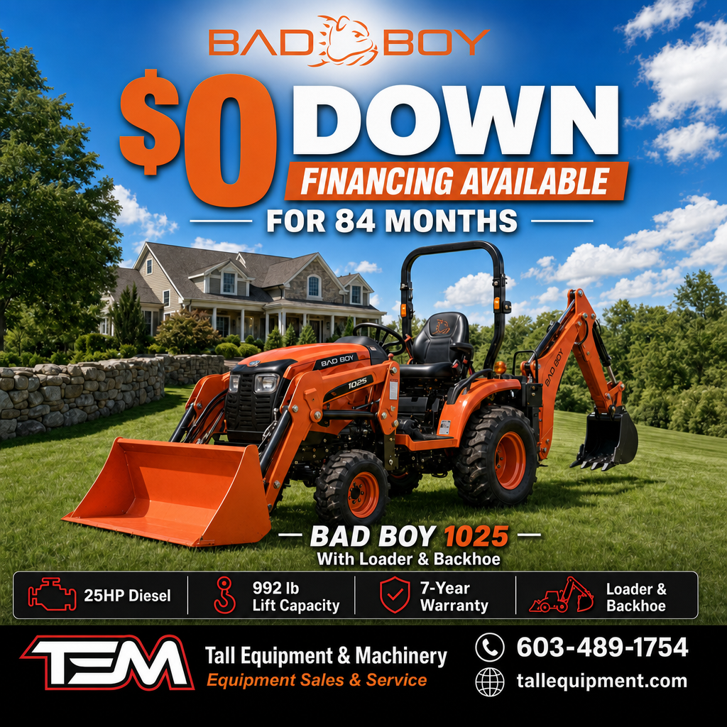 2026 Bad Boy Tractors 1025