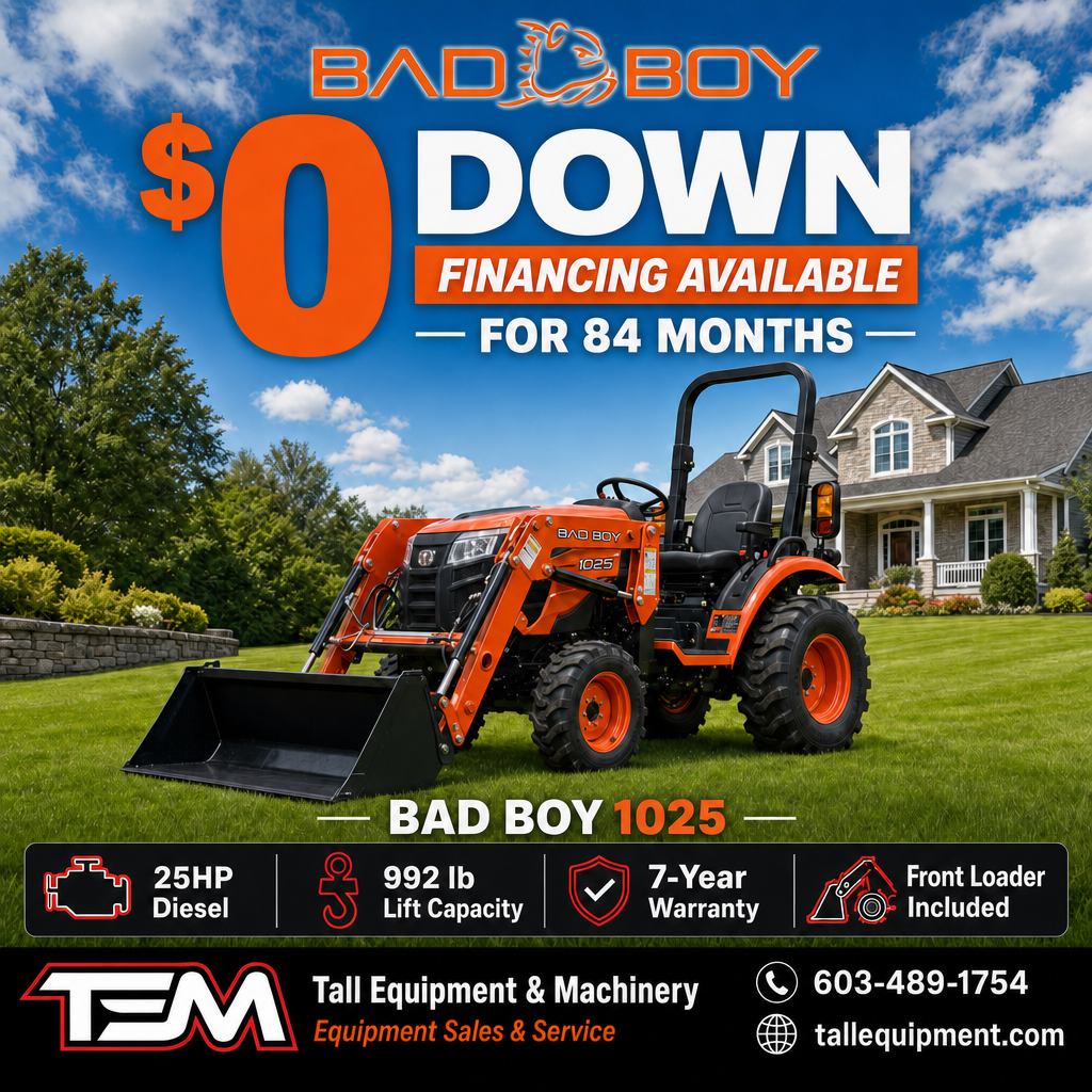 2026 Bad Boy Tractors 1025
