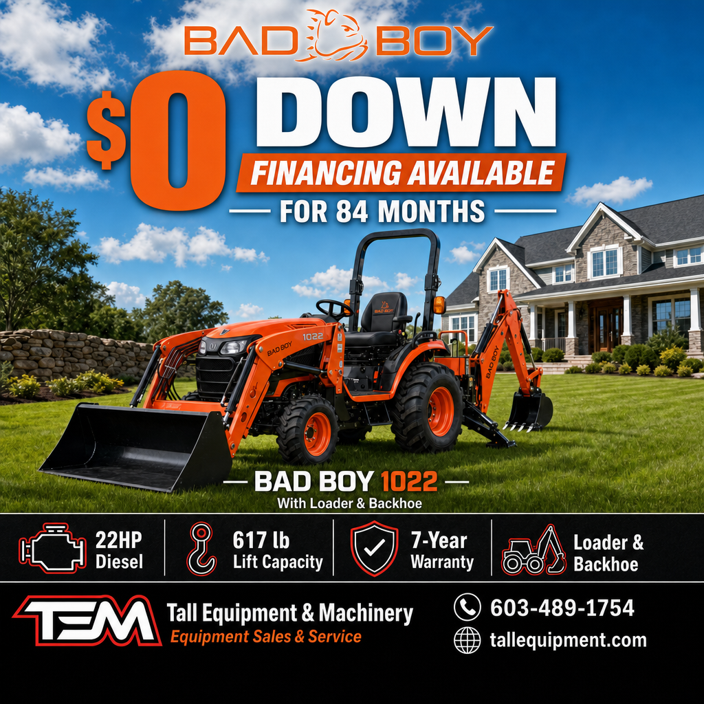 2026 Bad Boy Tractors 1022